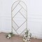 Gold 7 feet Metal Round Top Geometric Wedding BACKDROP STAND Party Decorations